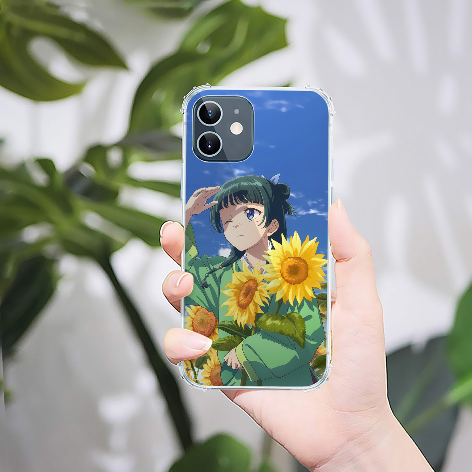 （画像用） 薬屋のひとりごと The Apothecary Diaries 【iPhone 12シリーズ対応】透明スマホケース（クリアソフトケース）